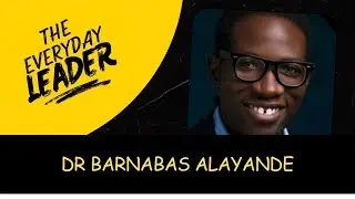#theeverydayleader EP 34 with Dr Barnabas Alayande , 'Time to own our data'
