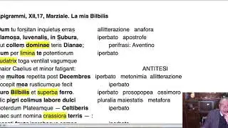 Epigrammi, XII,17, Marziale:  La mia Bilbilis
