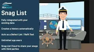 Superyacht snagging made easy with IDEA YACHT's Snag List