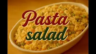 Quick-cooking pasta salad.#cooking  #food #recipe