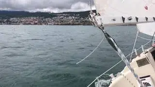 Cabotage neuch&acirc;telois #voile #neuch&acirc;tel #lac #sailing #dehler #varianta65