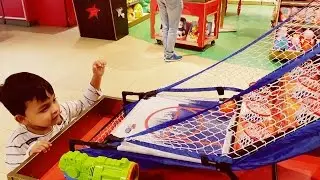 Toy Hunt at Hamleys the biggest toy store l kid plays with the broken hand l