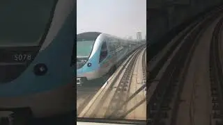 Metro#RTA#Public transportation #viral#satisfying video#Dubai