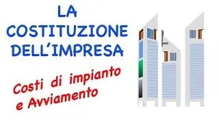 La costituzione dell'impresa #lezionionline #ragioneria #economiaaziendale