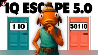 Fortnite IQ Escape Rooms 5.0 Tutorial! Code: 9960-2733-4264
