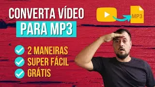 Como converter V&iacute;deo MP4 em MP3 R&aacute;pido e Gr&aacute;tis - no PC e Online