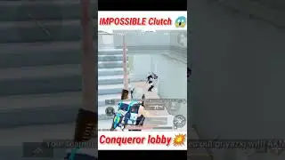 Inpossible 1v4 Clutch In Conquer Lobby 💥😱  #shorts #viralshorts #vexe26