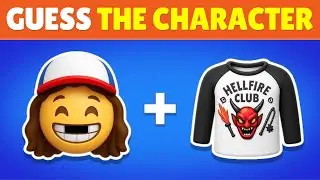 Guess Stranger Things 5 Characters by Emoji 🧇🩸📺 Eleven, Mike, Dustin, Max, Jim Hopper, Vecna