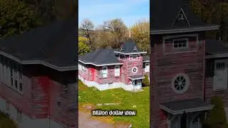This Old Schoolhouse Has the Most Incredible View #abandoned #dronevideo