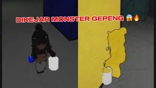 DIKEJAR MONSTER GEPENG DI MAPS WARNA ATAU MAT*I 😱😱👩🏻‍🎨 #gameroblox #roblox #games #robloxgames 