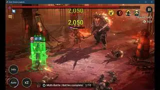 Angar Solo 15 Minotaur (RAID Shadow Legends) 2021. See description for stats, artifacts, etc...