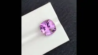 Pink Purple Amethyst from Brazil, Fancy Cut 6.50 Carats