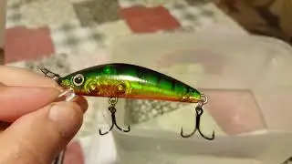 Видеообзор воблера Strike Pro Mustang Minnow 55 по заказу Fmagazin.