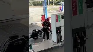 Biker rescues elderly man #shorts