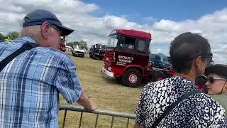 Parade of Commercial vehicles at Sheffield steam rally 28/6/2025