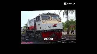 evolusi lokomotif CC204 dari masa ke masa#keretaapi#keretaapiindonesia#evolution#lokomotif#fyp