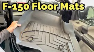 Medesasi Ford F-150 All Weather Floor Mats 2015-2021 Installation and Review