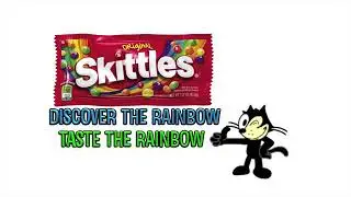 Skittles Commercial with Felix the Cat