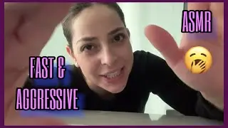 Fast & Aggressive ASMR ⚡ Gloves, Fabric Scratching, Hand Sounds, Massage, Countdown 🌿 