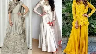 Top Latest Comfortable Party Wear Designer Dresses Design Collection For Girls 2018-19