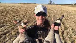 Shooting Specks over Dive Bomb Silo decoys