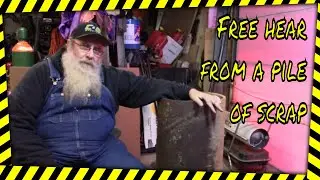 Building a used oil burner for the shop. Part 1