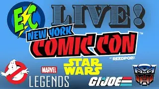 NYCC Hasbro Panel Live! Marvel Legends, Ghostbusters, Transformers, Star Wars, and GI Joe