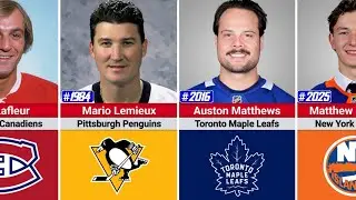 Every No.1 Overall NHL Draft Pick (1963&ndash;2025)