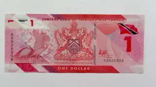 Trinidad and Tobago 1 Dollar Polymer Banknote | Banknotes by Alok 