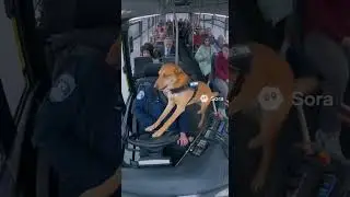 &ldquo;Hero Dog Saves Bus Full of Passengers After Driver Faints in the USA 🚌🐕💨&rdquo;