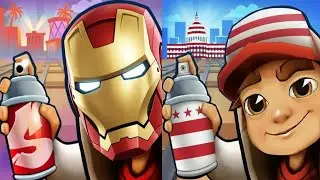 Subway Surfers : Hollywood 2026 🆚 Washington D.C 2025 Map Comparison 