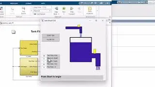Tank Level Control Simulation in MATLAB Simulink | Animated Visualization