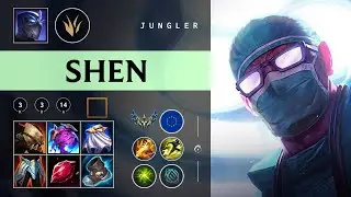 Shen Jungle vs Master Yi - EUW Challenger Patch 26.02