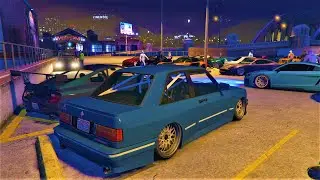 GTA5 FRESH STANCE!🔥CAR MEET DRAG RACING X JSTANCEDOFFICAL_ & CARGUYSMOOTH🎮