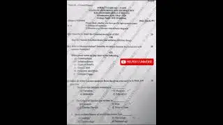 BSc TY 6th sem/ zoology/Evolution/BAMU #exam #bsc #bcom #ba