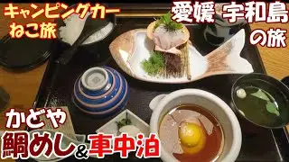 【ねこ旅】愛媛 宇和島の旅（６）鯛めしinかどや＆車中泊