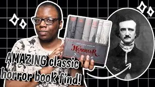 AMAZING classic horror book collection haul! 🖤📚🧛🏾edgar allan poe, mary shelly, bram stoker & more.