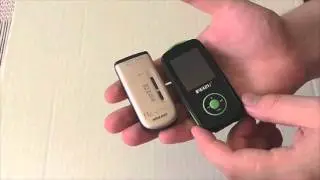 Карманный радиоприёмник Sony и магнитофон GoldStar.
