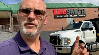 Ford F750 NON CDL Lumber Delivery Dump Body Walk Around - Michael Olden - Lee-Smith TTG Chattanooga