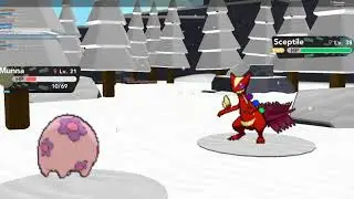 Pokemon Brick Bronze - Shiny (Timid) Christmas Sceptile