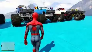 2️⃣ GTA 5 Spider-Man Jetpack Ramp Escape 🚀
