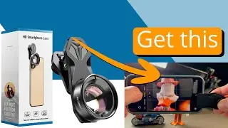 Apexel 100mm Smartphone Macro Lens Review
