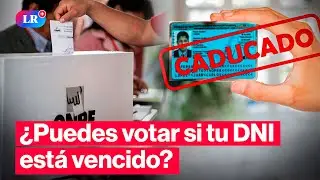 🚨&iexcl;URGENTE! | Elecciones 2026: Lo que debes saber si tu DNI est&aacute; vencido #HLR