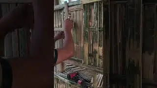 Paano gawin na 🐓 door na sliding#viral #diy 