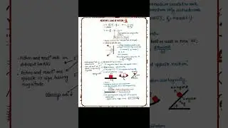 Newton 's laws of motion like and subscribe #class11#physics#short notes