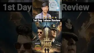 1st day 1st show public review sky force movie