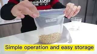 Zip lock Freezer plastic bag