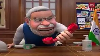 MODI VS CORONA CARTOON FUNNY COMPILATION