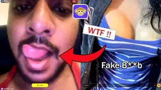 Fake 'Boobs Prank' on Indians on Monkey App😂