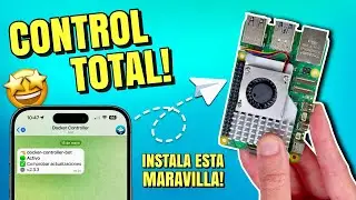 La App MAS ALUCINANTE que tengo en mi Raspberry Pi 5! 🤩 | Docker Controller Bot